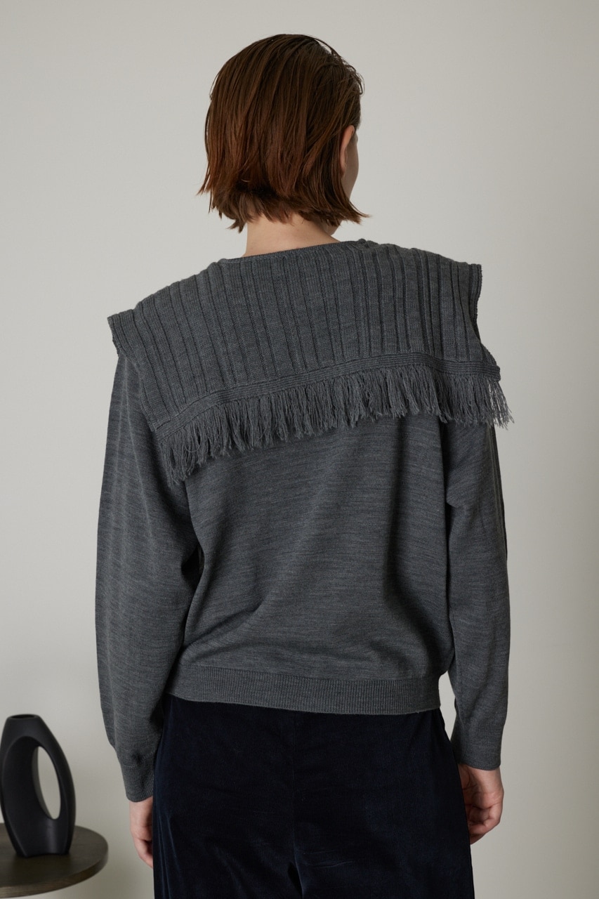 Shoulder design knit tops|RIM.ARK(リムアーク)の通販｜アイルミネ