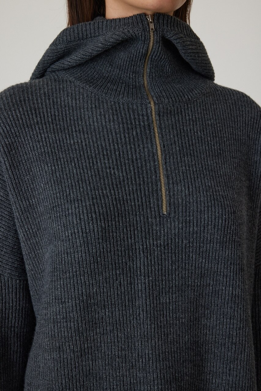 Hood over knit tunic|RIM.ARK(リムアーク)の通販｜アイルミネ