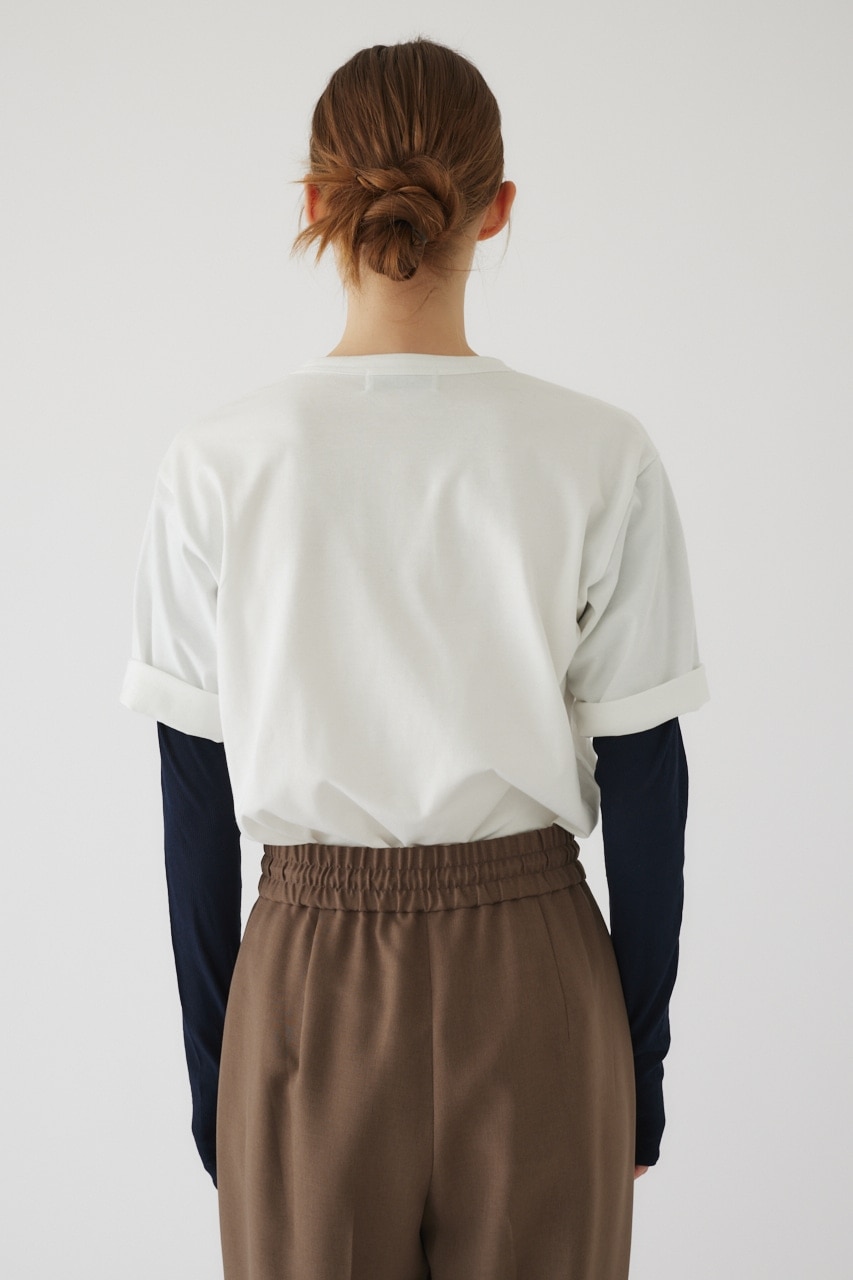 Layered tereko L/T shirt