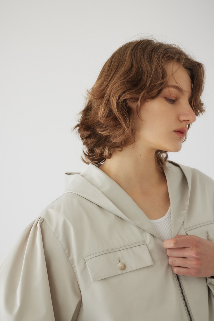 RIM.ARK | Shirring gather hoodie (BLOUSONS ) |RIM.ARK ONLINE