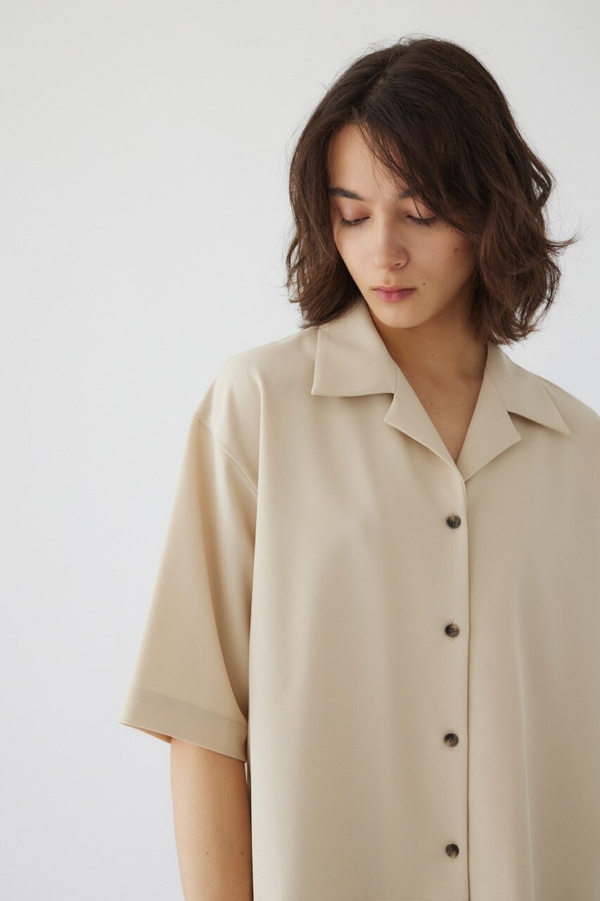 Open collar half sleeve SH