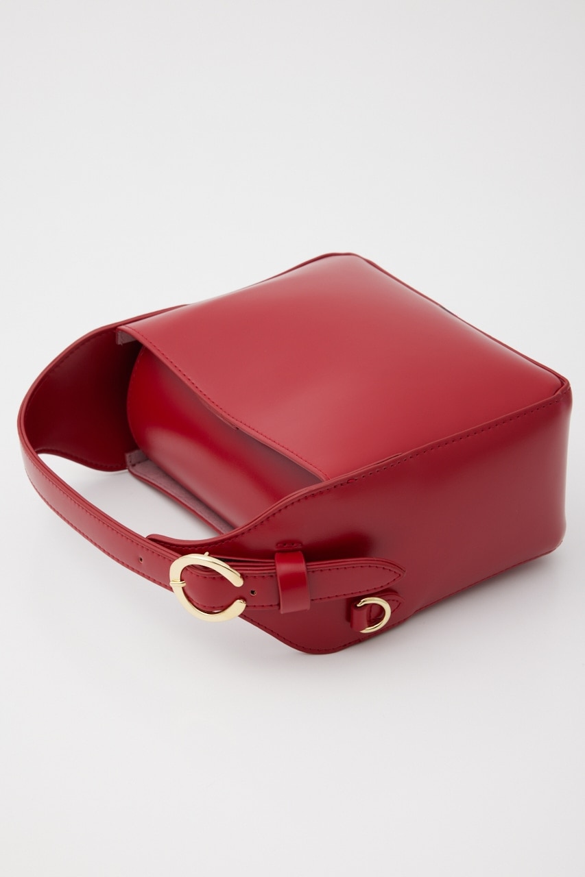 Topshop red bucket discount bag