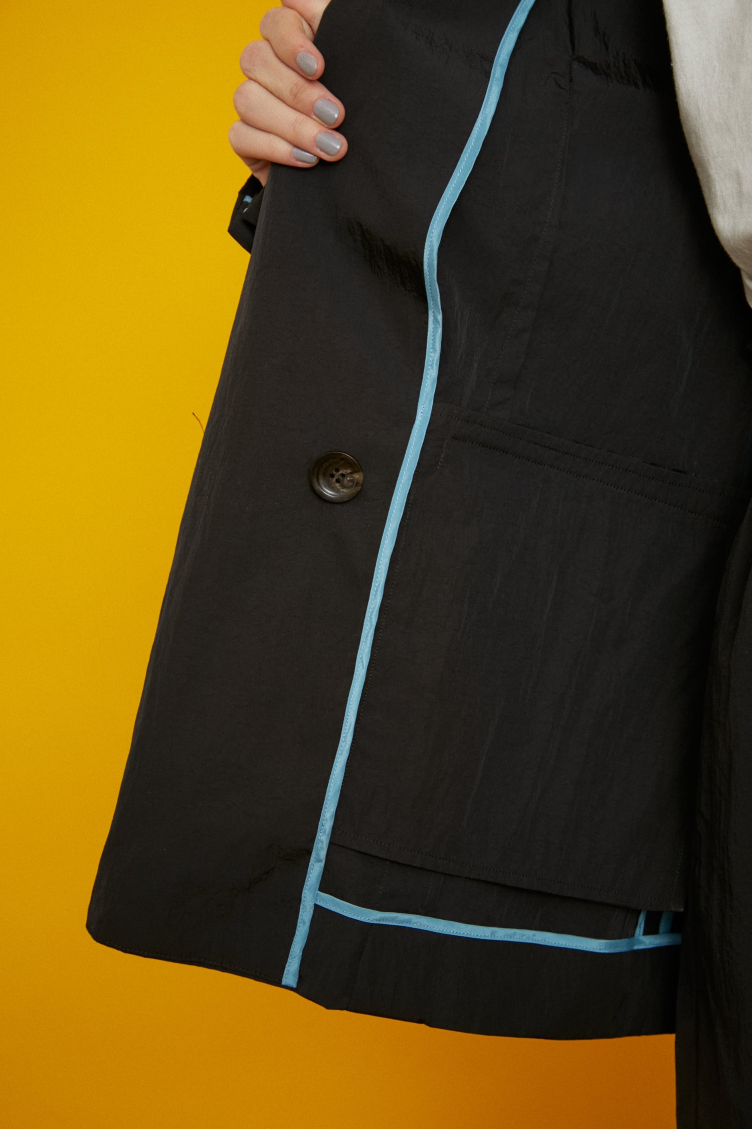 美しい 【ヘリンドットサイ】Recycled nylon jacket - precisionboard.com