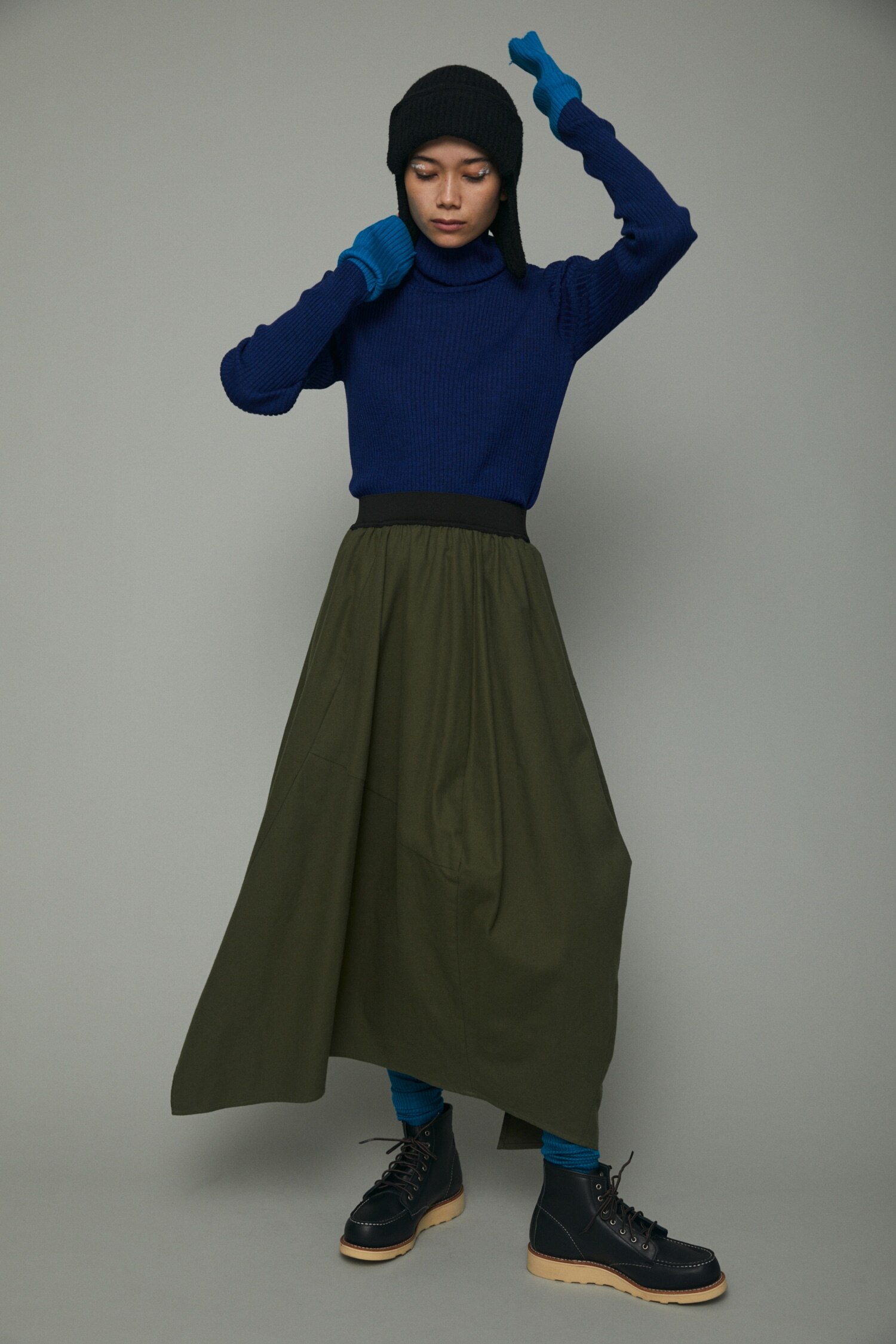 Balloon asymmetry skirt|HeRIN.CYE(ヘリンドットサイ)の通販｜アイルミネ