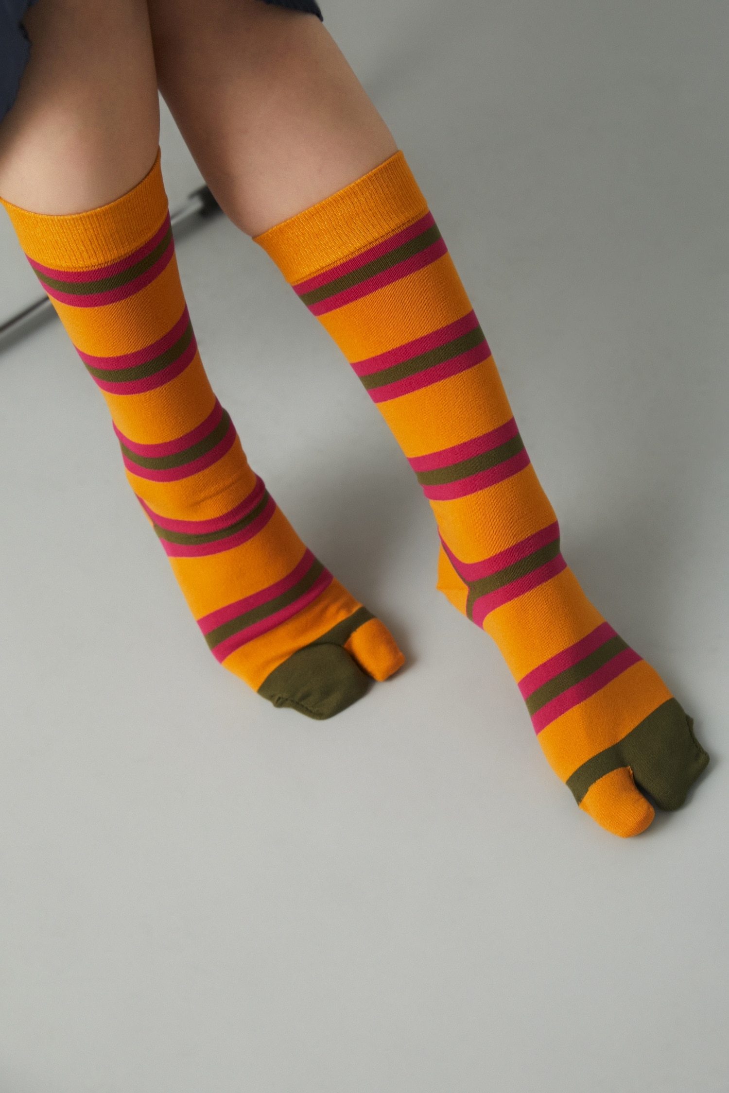 Multi boder socks|HeRIN.CYE(ヘリンドットサイ)の通販｜アイルミネ