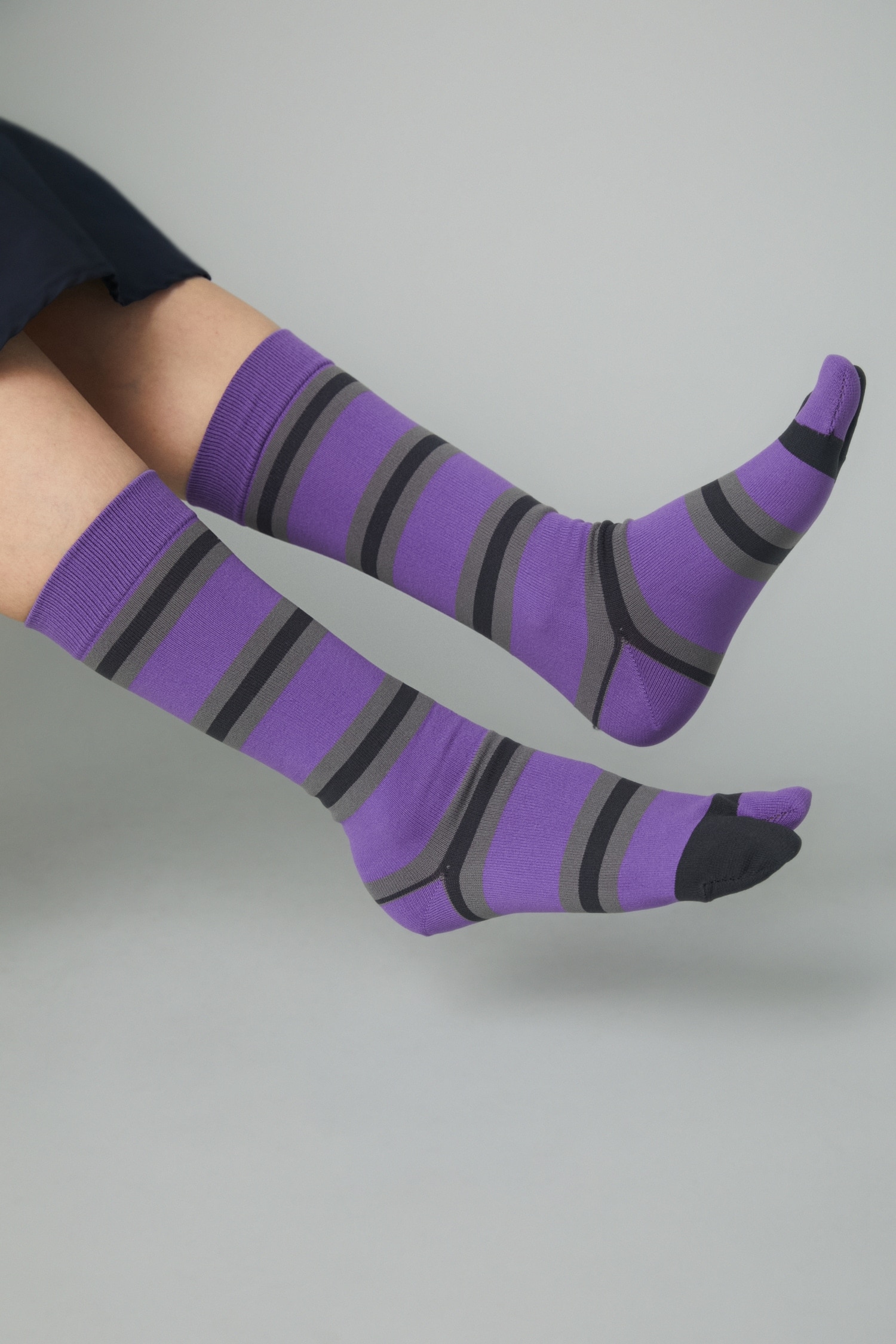 Multi boder socks|HeRIN.CYE(ヘリンドットサイ)の通販｜アイルミネ