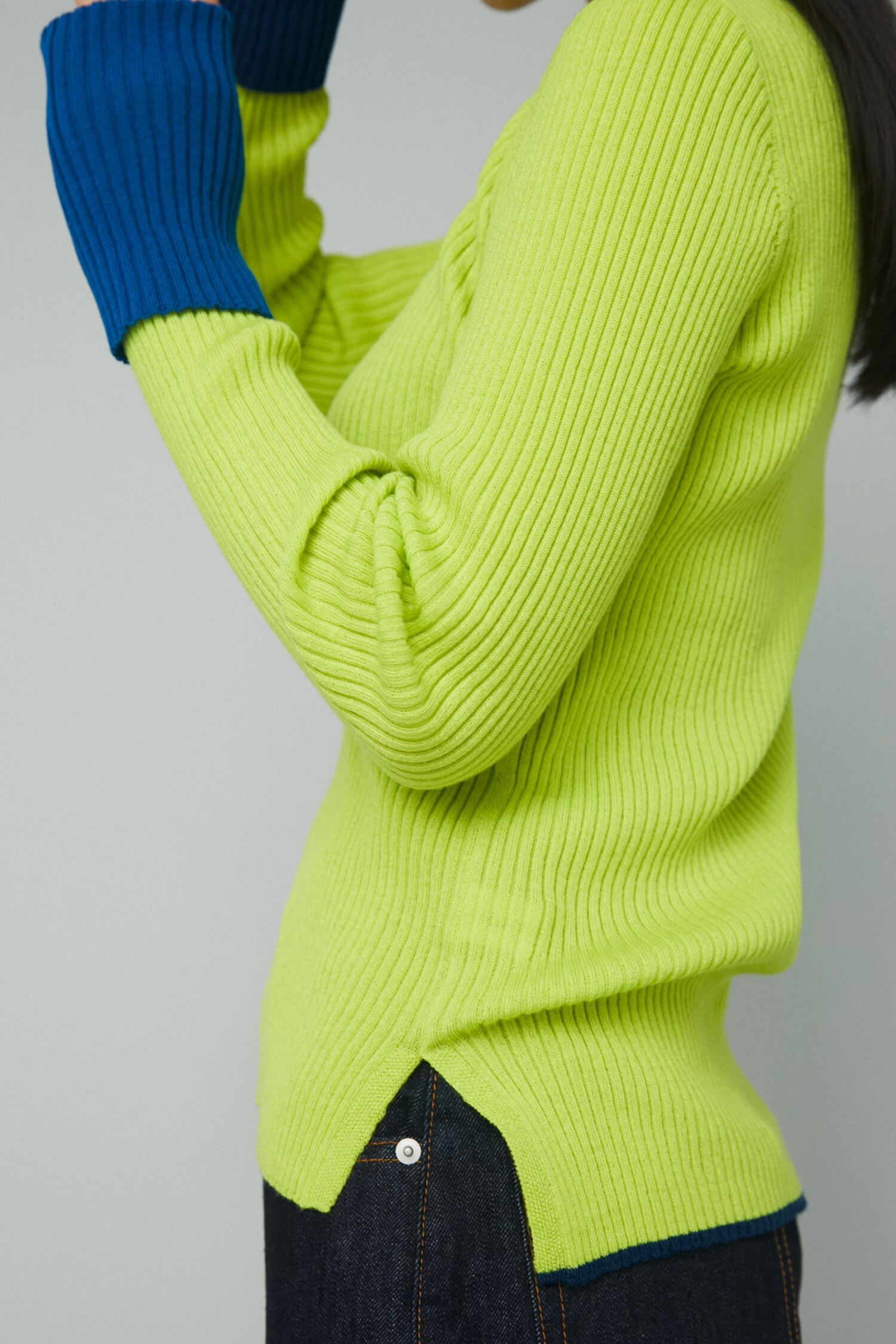 Color block pullover|HeRIN.CYE(ヘリンドットサイ)の通販｜アイルミネ