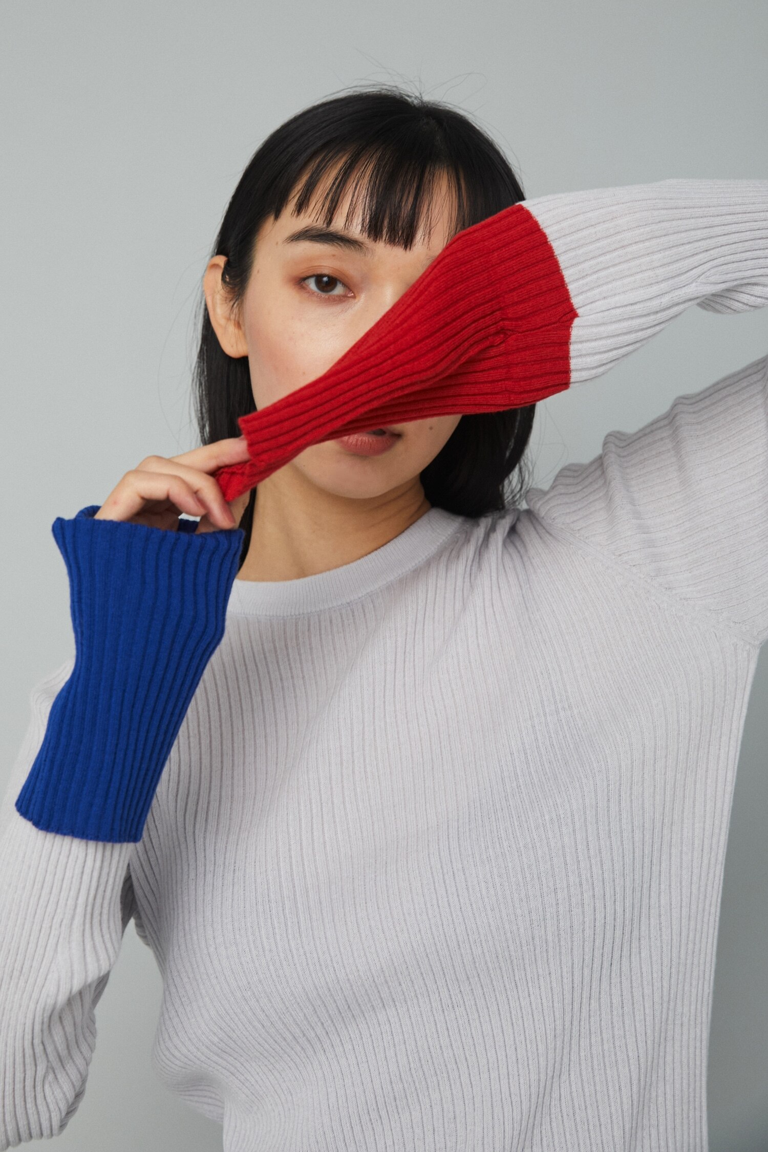 Color block pullover|HeRIN.CYE(ヘリンドットサイ)の通販｜アイルミネ