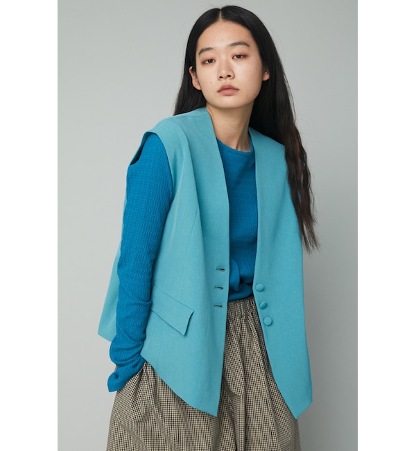 メンズファッションの一押し|【ヘリンドットサイ/HeRIN.CYE】 Easy vest