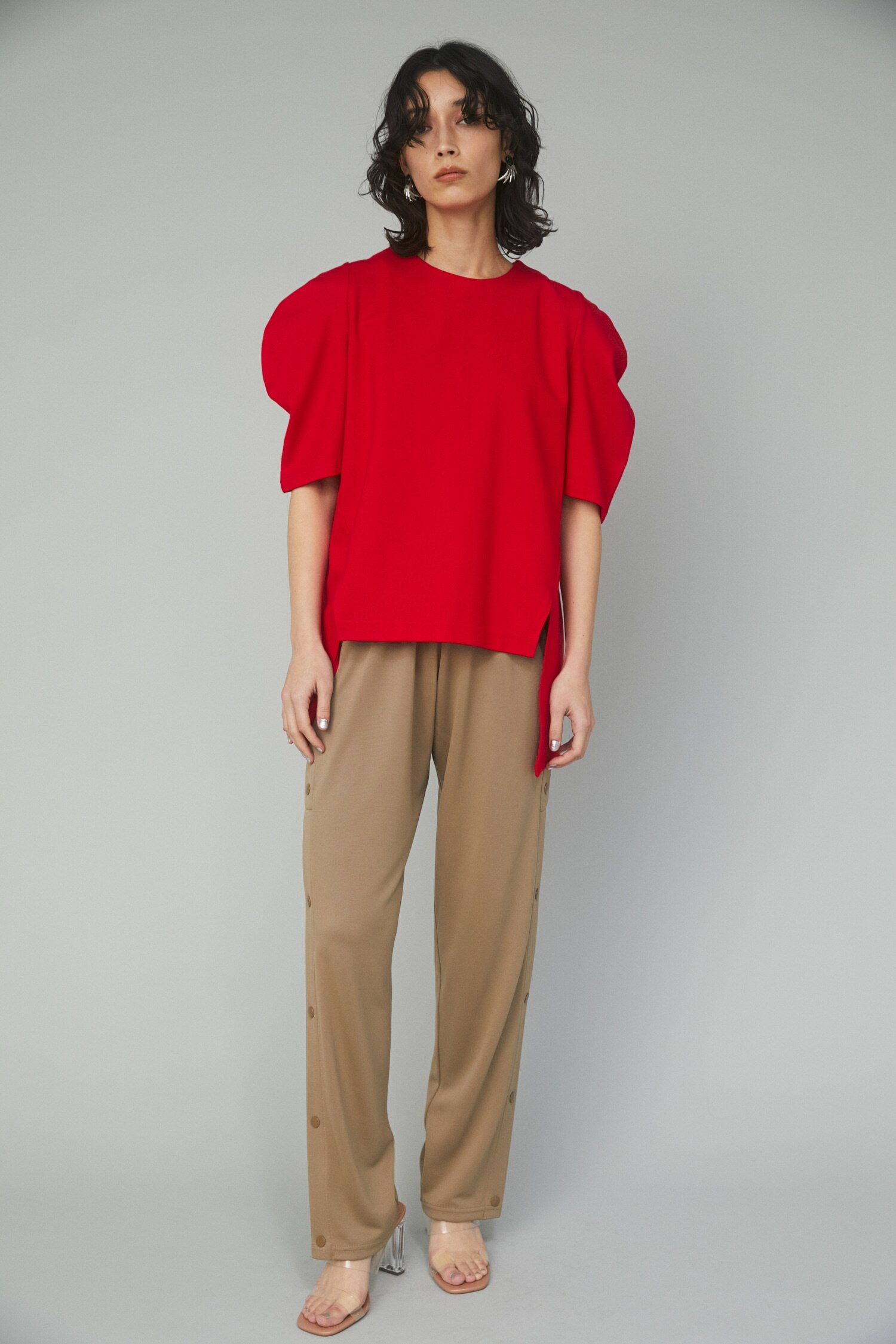 Ponte balloon sleeve tops|HeRIN.CYE(ヘリンドットサイ)の通販