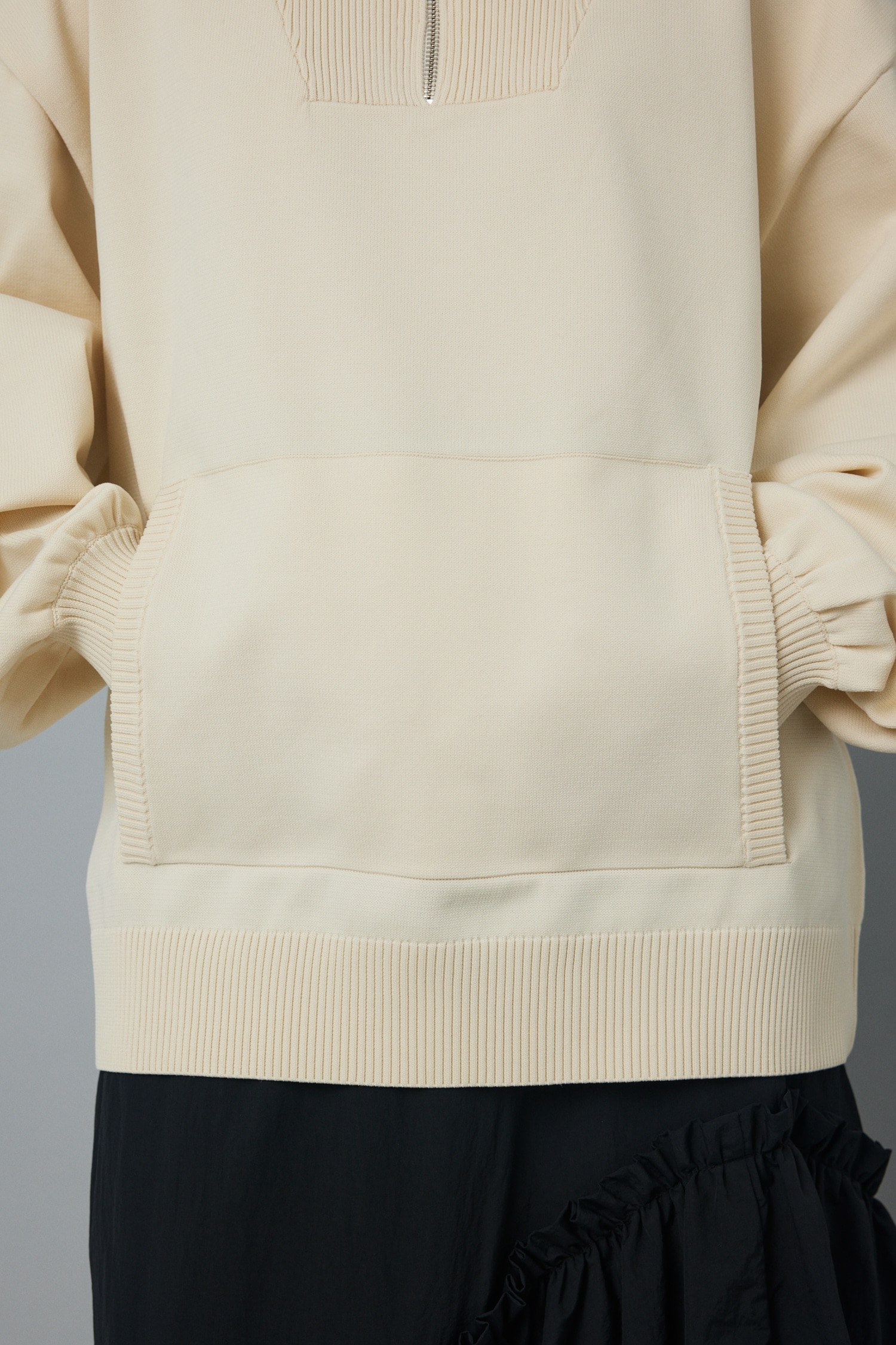 Boy friend half zip tops|HeRIN.CYE(ヘリンドットサイ)の通販