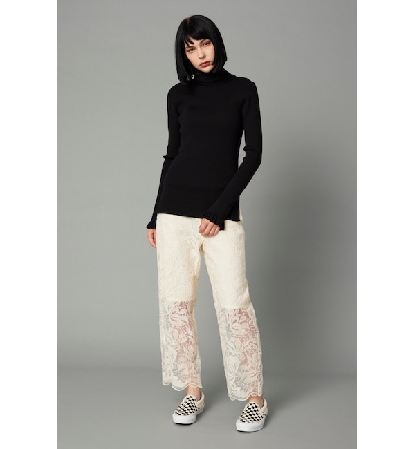 ファッションメンズなら|【ヘリンドットサイ/HeRIN.CYE】 Lace pants