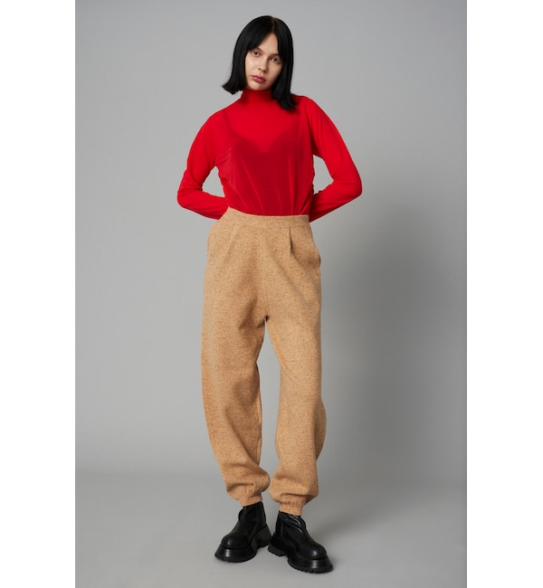 ファッションメンズのイチオシ|【ヘリンドットサイ/HeRIN.CYE】 Nep cocoon knit pants