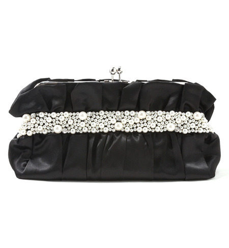 パール使いパーティーバッグ