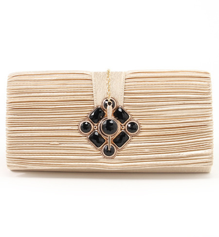 ストーン付クラッチバッグ