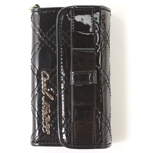 CECIL McBEE(セシルマクビー)エナメルキルティングリボンiPhoneケース 316057944
