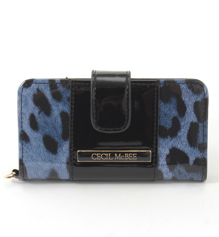 CECIL McBEE(セシルマクビー)ヒョウ柄エナメルiPhoneケース 316060784