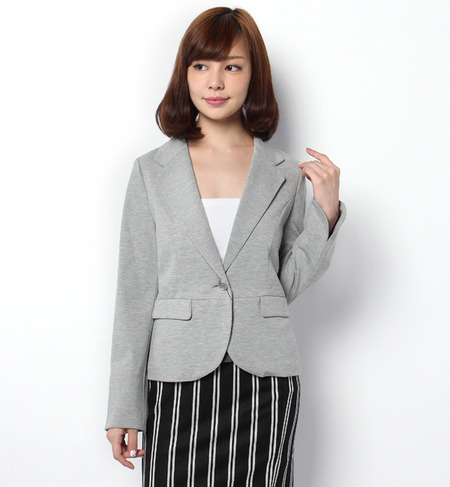 CECIL McBEE(セシルマクビー)ストレッチカットテーラードジャケット 311569144