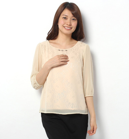 ジョーゼット×レースレイヤードBL