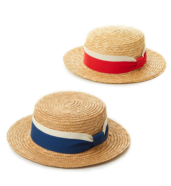 DRWCYS 【雑誌掲載】紗栄子コラボ・リボンカンカン帽