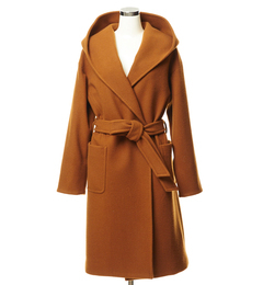 【ドロシーズ/DRWCYS】 【雑誌掲載】ウールフーディーコート [送料無料]