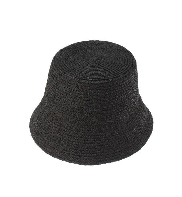 RAFFIA BUCKET HAT