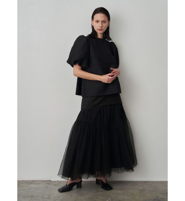 TULLE LAYERED FLARE SK