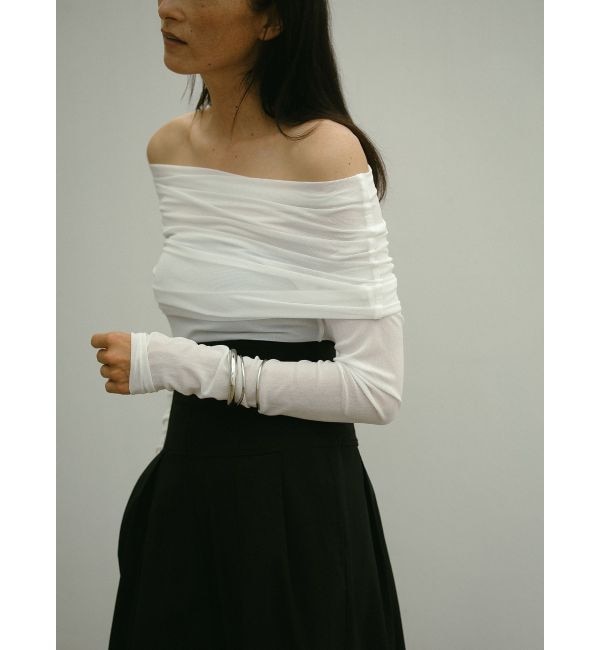 ファッションメンズなら|【エレンディーク/ELENDEEK】 POWERNET OFF SHOULDER TOP