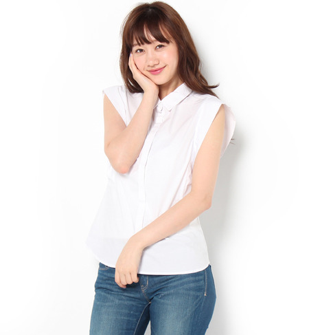 【W】フレンチスリーブシャツ