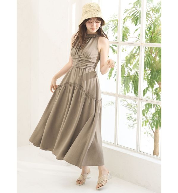 【LA APPAREL / ロサンゼルスアパレル】N/S Maxi Onepie