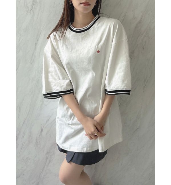 ファッションメンズのイチオシ|【ダズリン/dazzlin】 【POLO BCS コラボ】バイカラービッグTシャツ