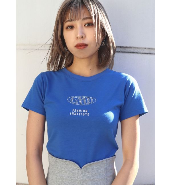 ストーンロゴミニマルTシャツ