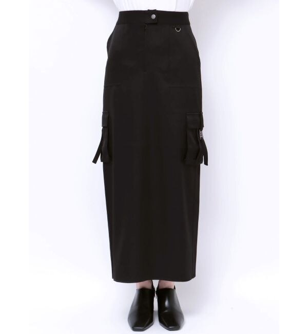スリットロングポケットスカート|EMODA(エモダ)の通販｜アイルミネ