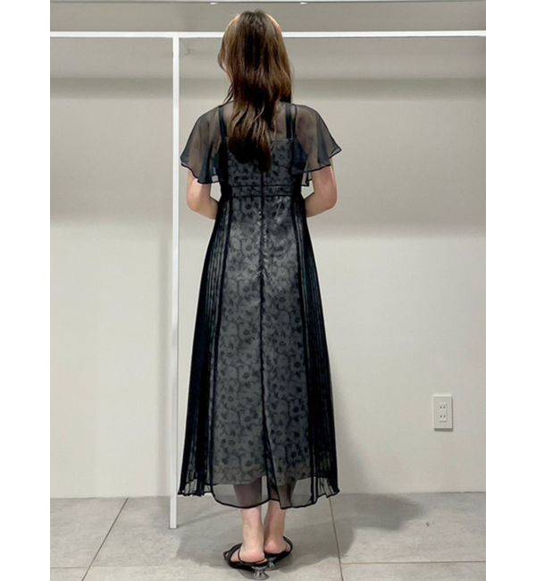 花柄レースレイヤードドレス|MERCURYDUO(マーキュリーデュオ)の通販