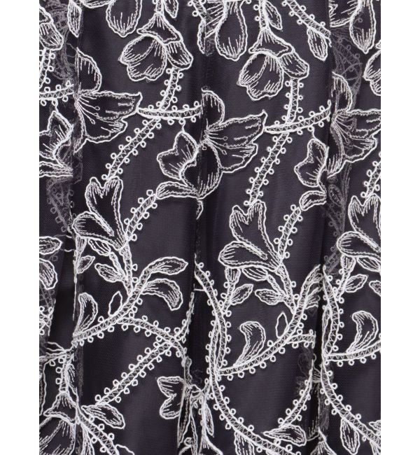 コード刺繍フレアスカート|MERCURYDUO(マーキュリーデュオ)の通販