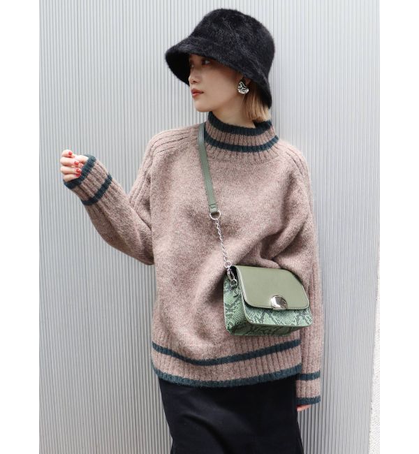 WEB限定 ITEM】バックスリットラインニットチュニック|MURUA(ムルーア