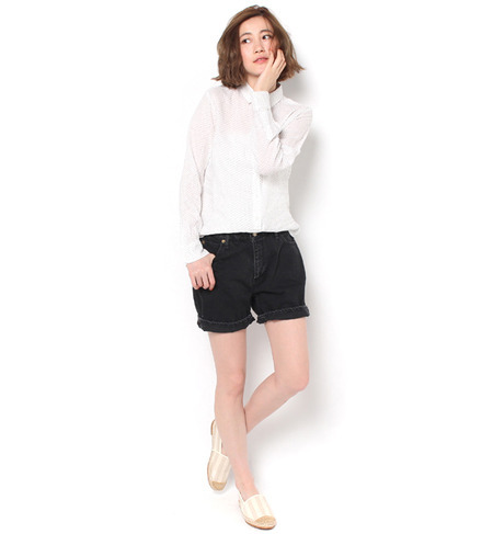 【アングリッド/Ungrid】 【Casual】リネンドットSH [送料無料]