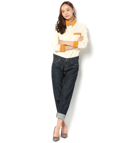 【アングリッド/Ungrid】 【Casual】コーデュロイコンビSH [送料無料]