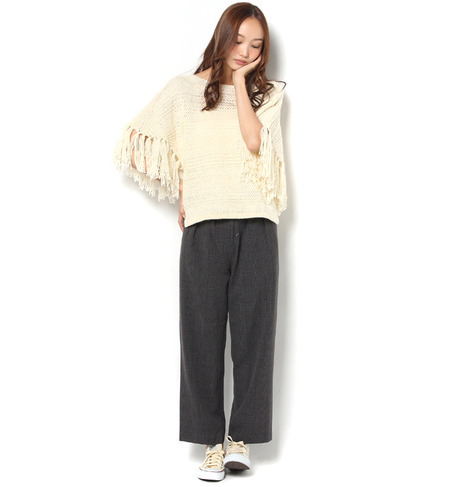 【アングリッド/Ungrid】 【Casual】チェックタックワイドPT [送料無料]