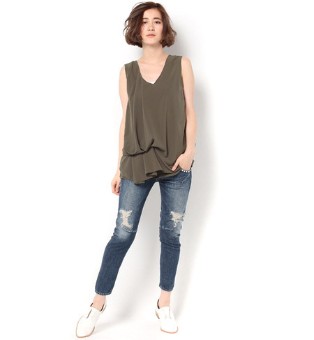 【アングリッド/Ungrid】 【Classy】アシメデザインチュニック [送料無料]