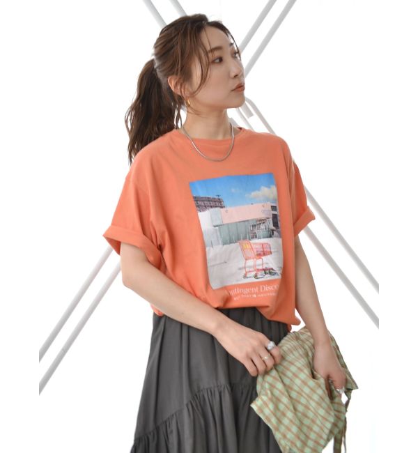 フォトビッグTee|Ungrid(アングリッド)の通販｜アイルミネ