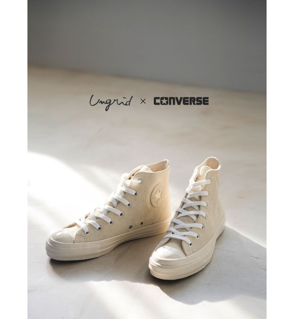 Ungrid×converse 23年春夏 コラボスニーカー