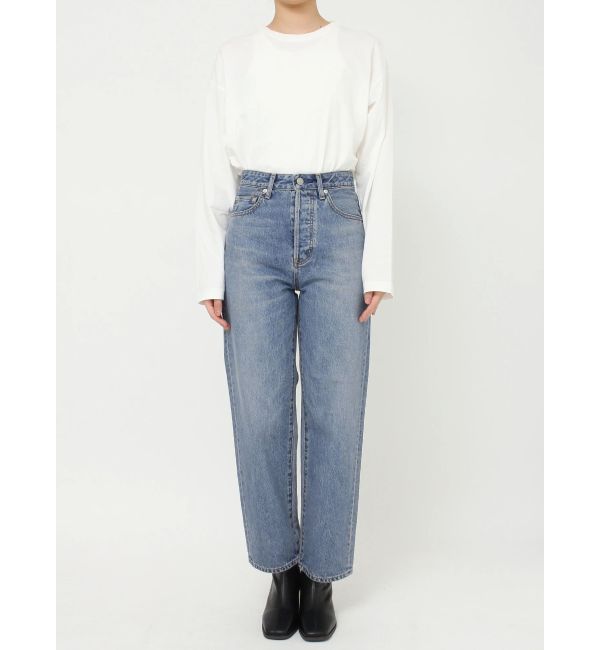 Ungrid（アングリッド）の「ハイウエストスリムテーパードデニム（デニムパンツ）」 - WEAR