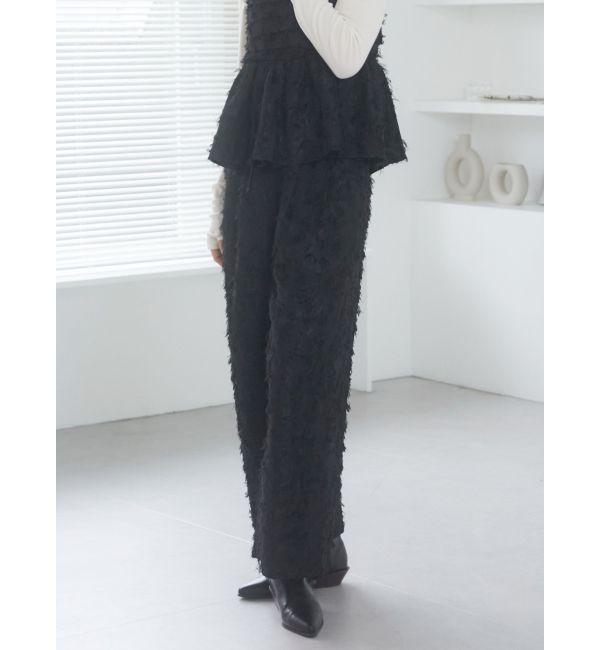 ジャカードワイドラフパンツ|Ungrid(アングリッド)の通販