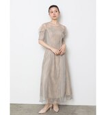 LADYパネルレースワンピース