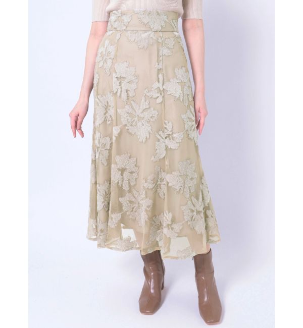 モール刺繍スカート|LAGUNAMOON(ラグナムーン)の通販｜アイルミネ