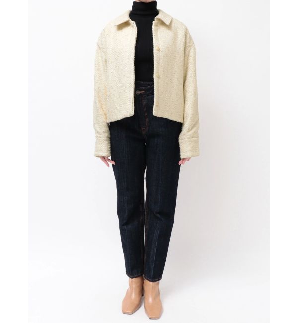 ラメツイード中綿ショートジャケット|LAGUNAMOON(ラグナムーン)の通販