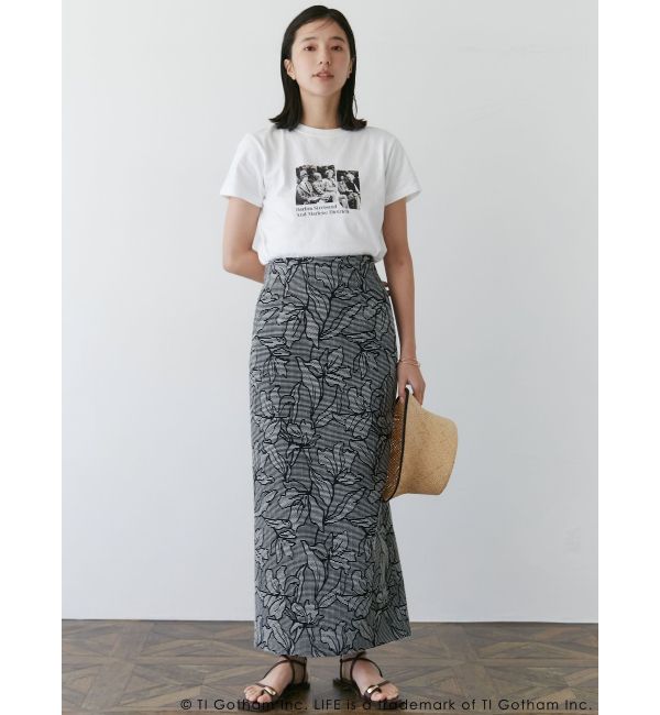 フラワージャガードナロースカート|LAGUNAMOON(ラグナムーン)の通販 