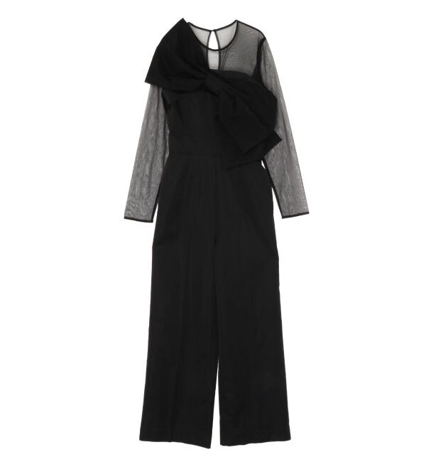 ラグナムーン LAGUNAMOON LADYリボンパンツドレス （ブラック） -ファッション通販 FASHION WALKER