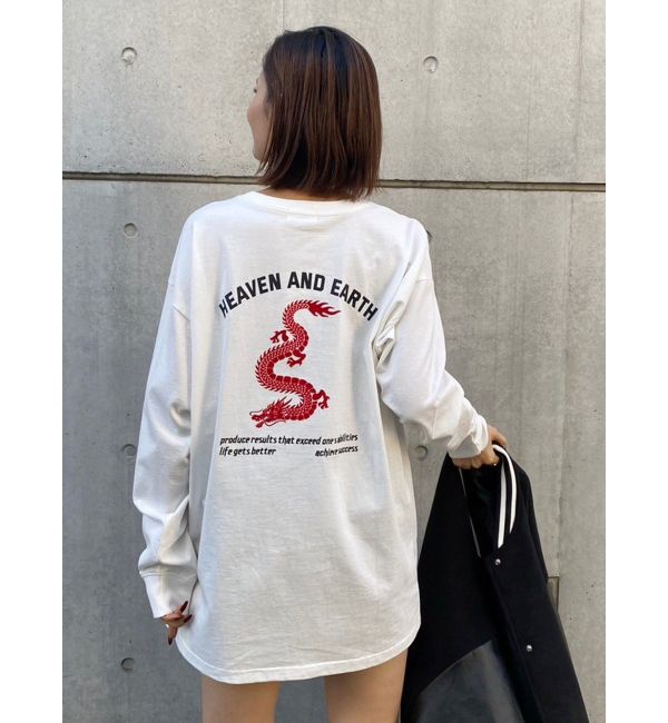 バックグラフィックロンTEE|EVRIS(エヴリス)の通販｜アイルミネ